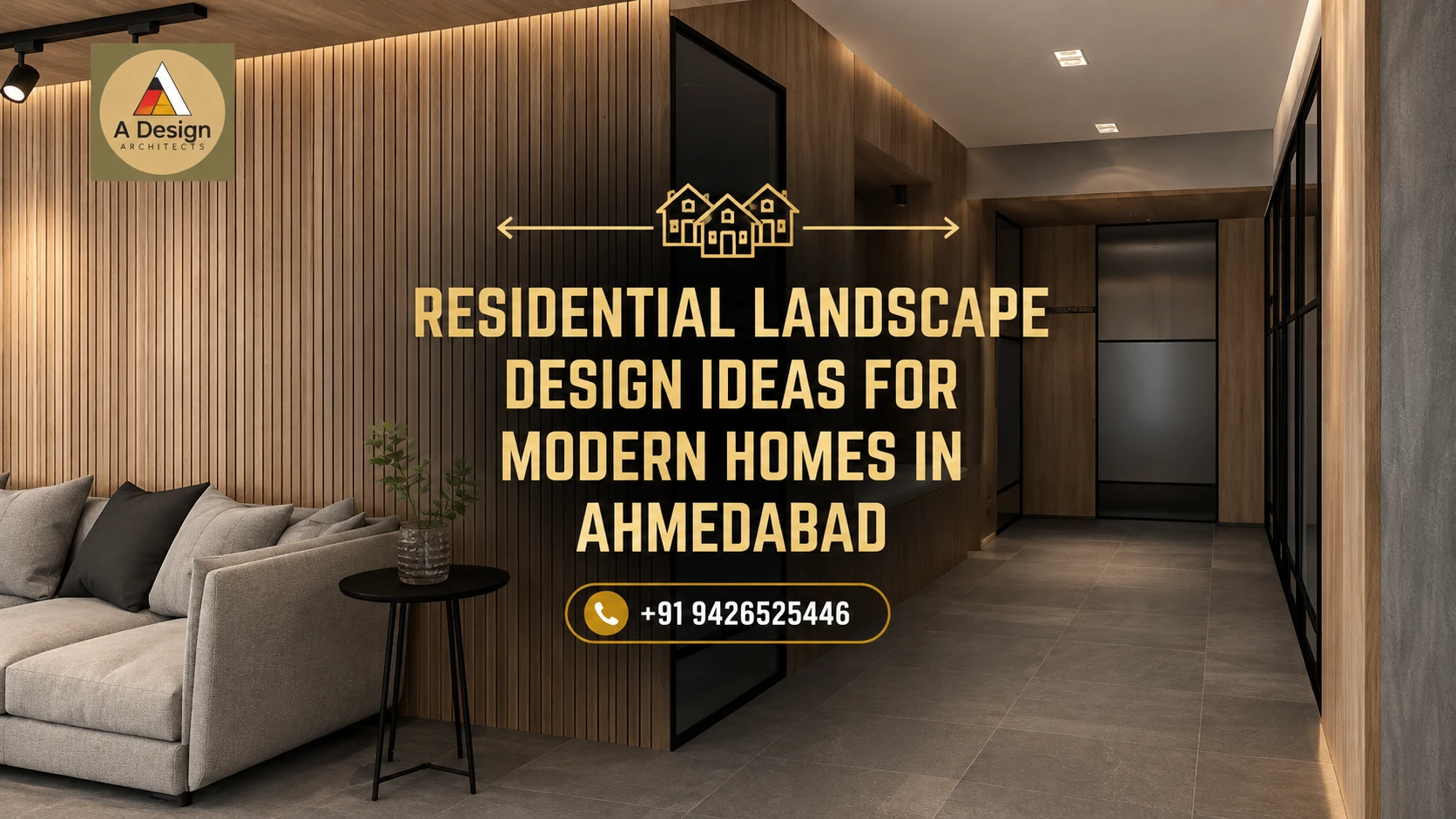 Residential landscape design ideas for modern homes in Ahmedabad