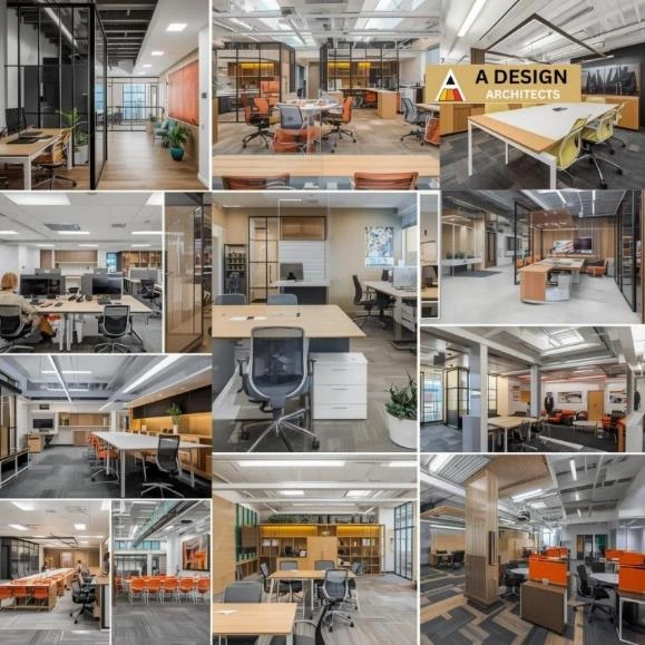 Corporate office interior design in Ahmedabad